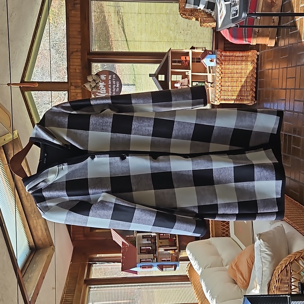 ❄️LILY BUTTON DOWN BUFFALO CHECK JACKET ❄️